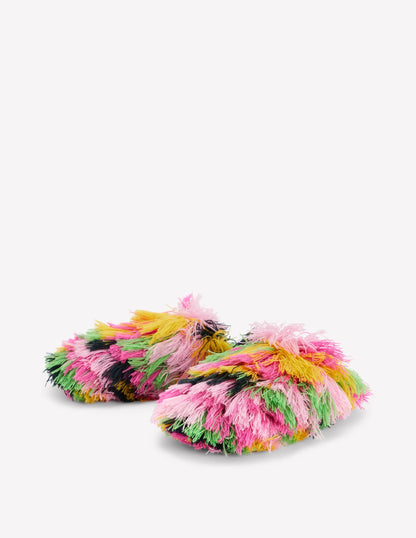 Multi Texture Mules-Multi
