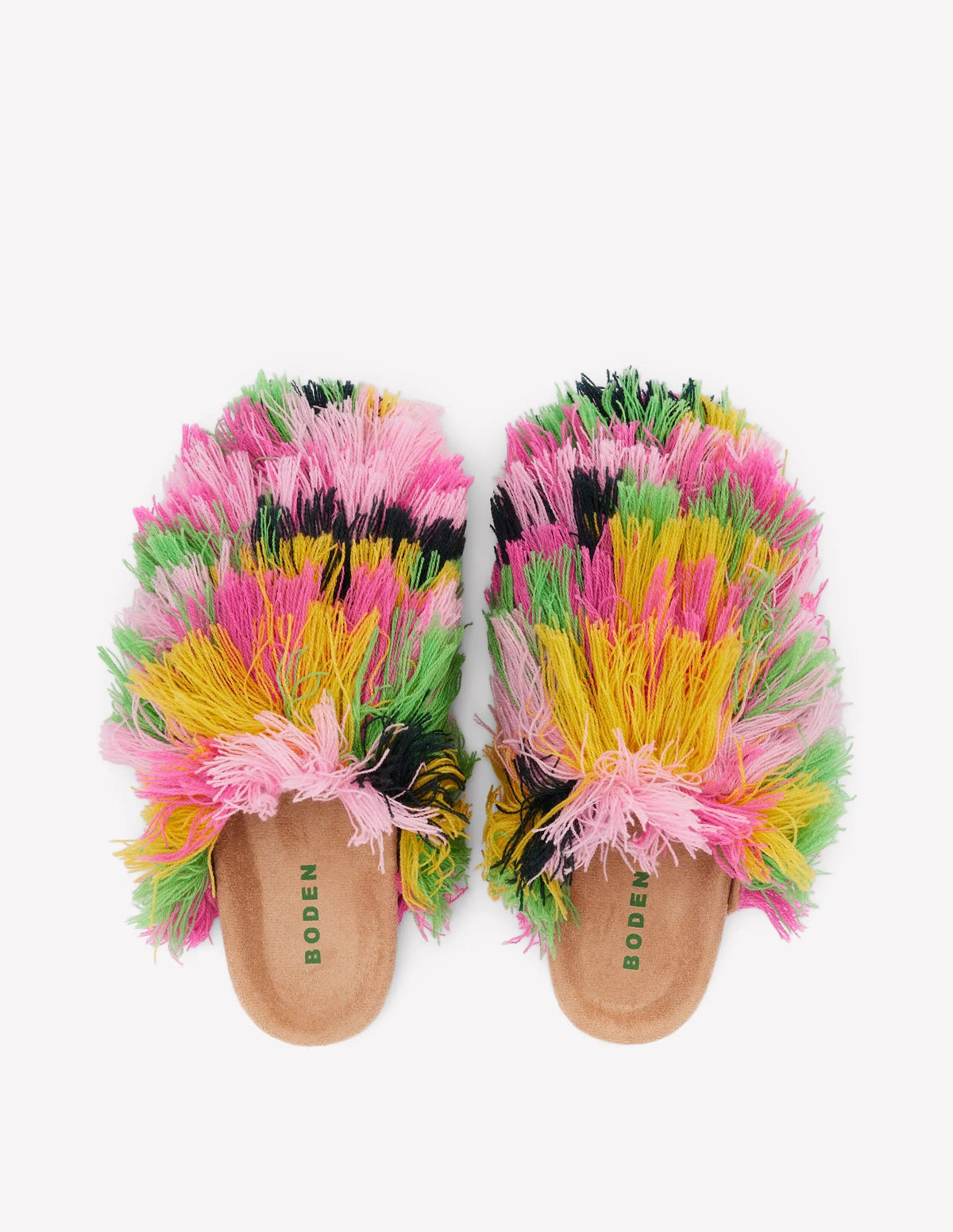 Multi Texture Mules-Multi