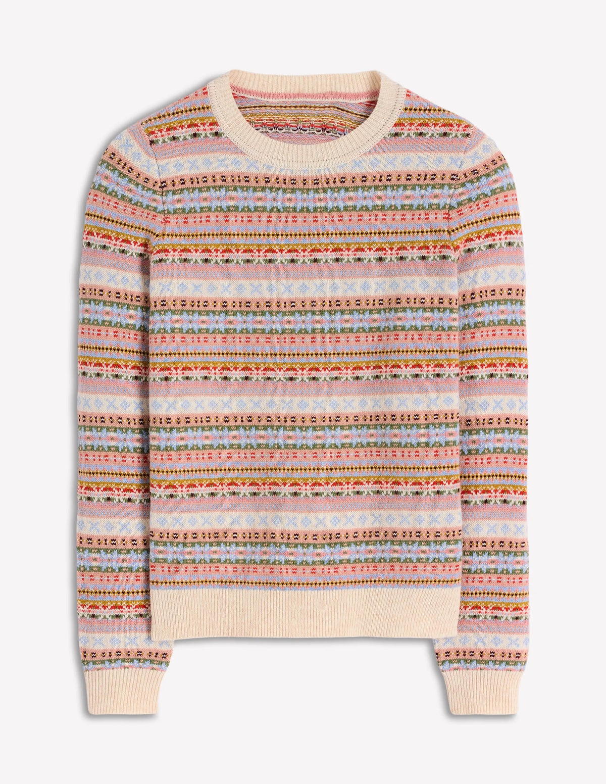 Edie Fair Isle Sweater-Heritage Fair Isle