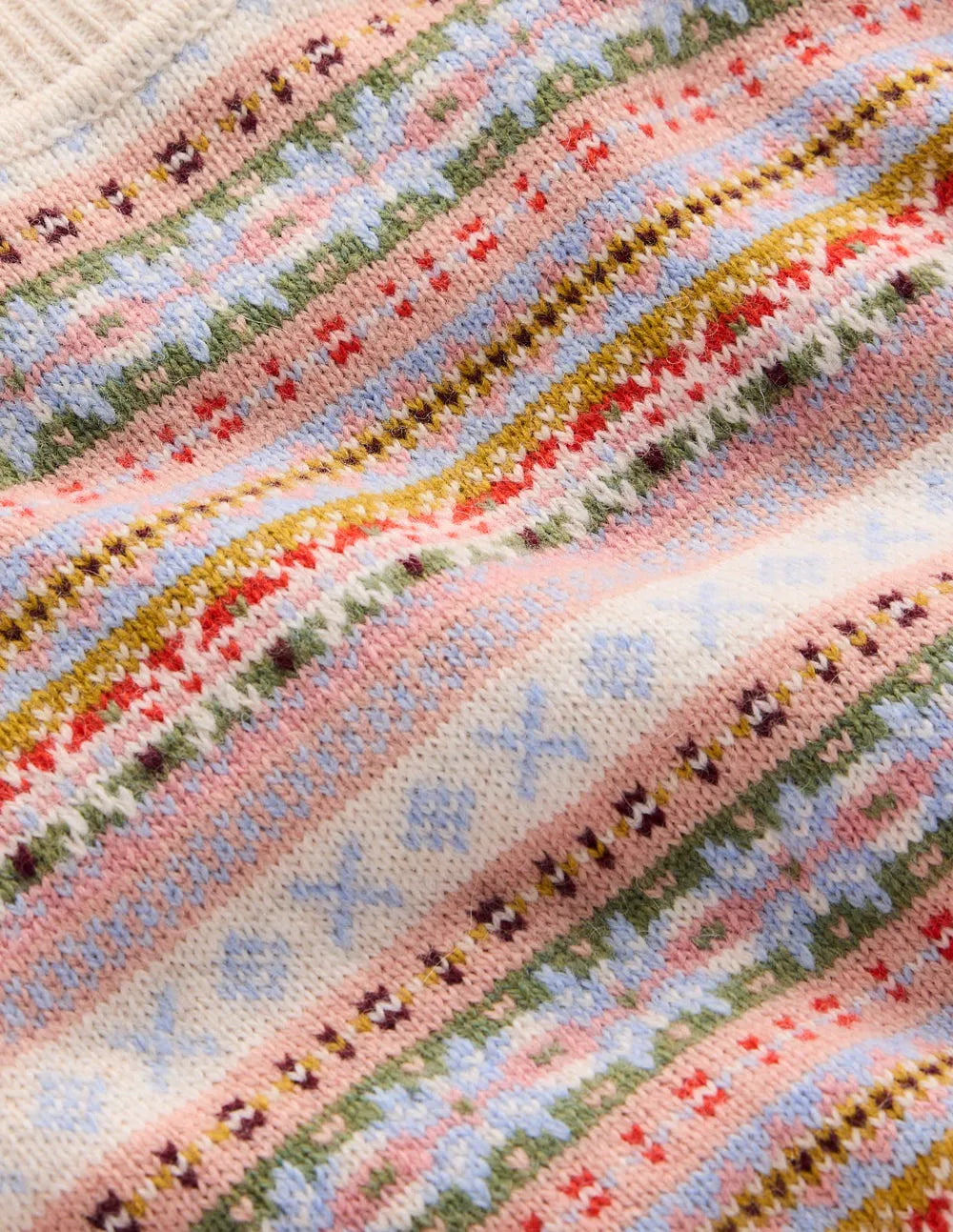 Edie Fair Isle Sweater-Heritage Fair Isle