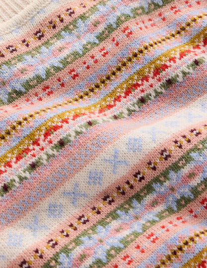 Edie Fair Isle Sweater-Heritage Fair Isle