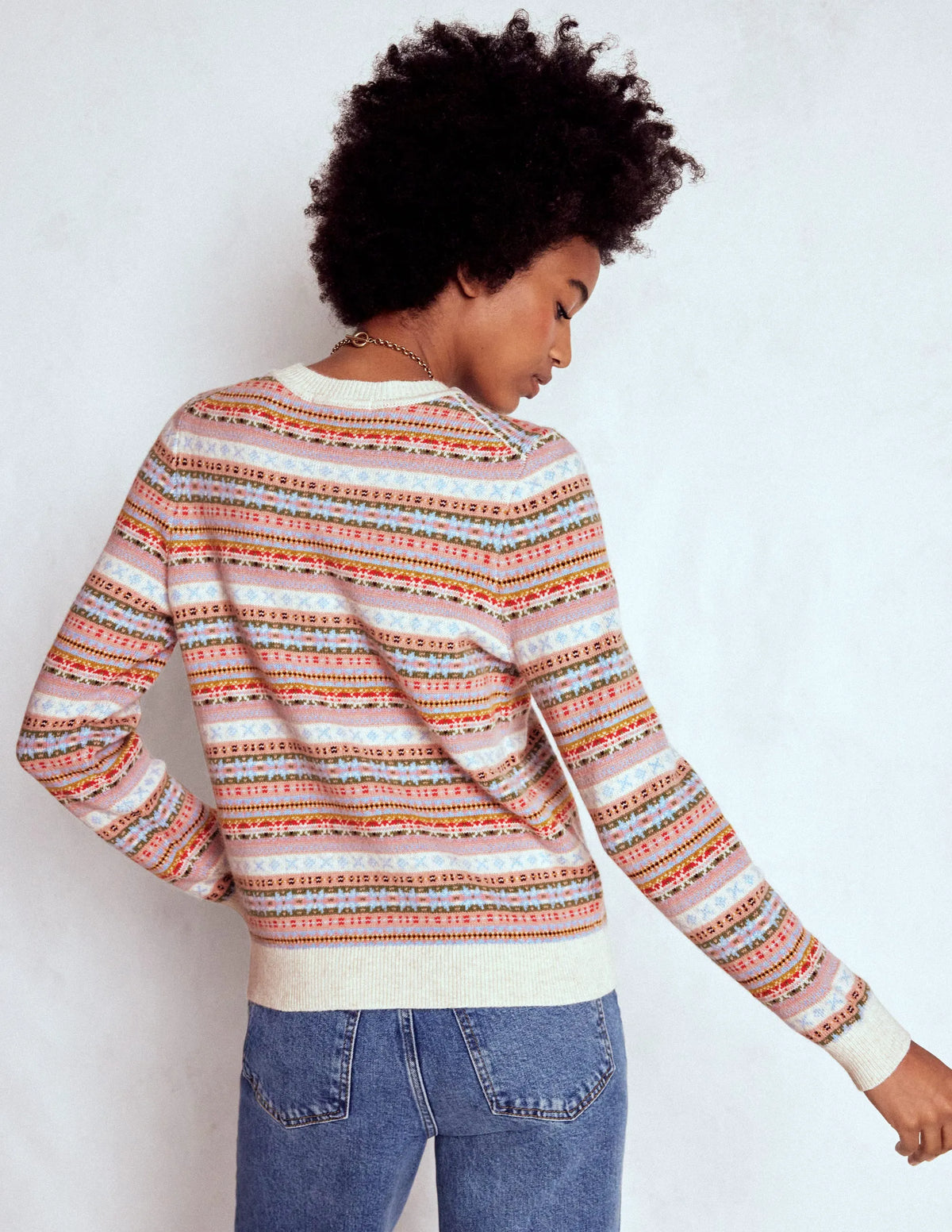 Edie Fair Isle Sweater-Heritage Fair Isle