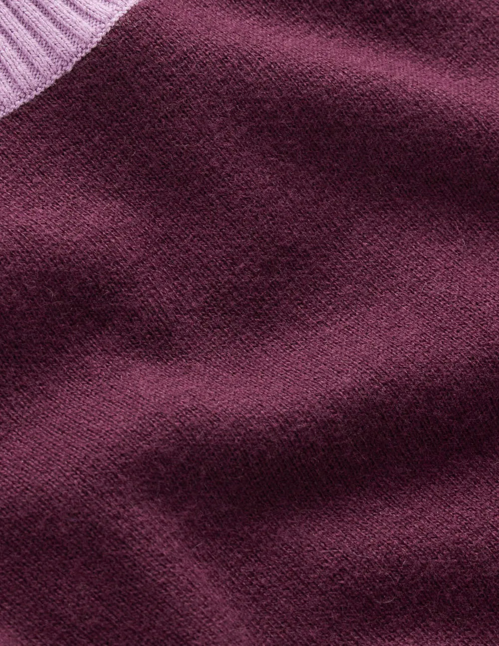 Meg Raglan Sleeve Sweater-Plum Jam, Colour Block