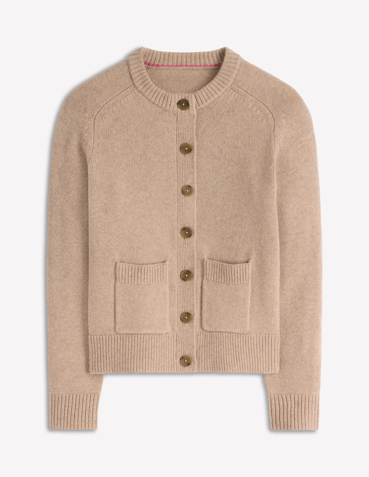 Marion Merino Cardigan-Linen
