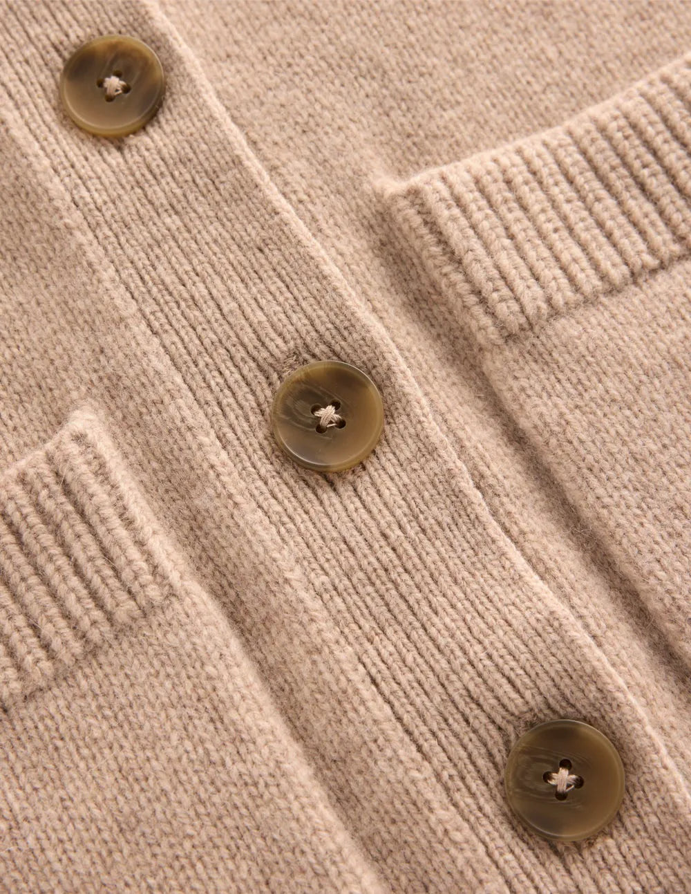 Marion Merino Cardigan-Linen
