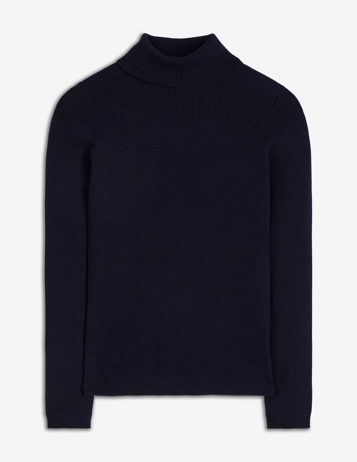 Emilia Roll Neck Sweater-Navy