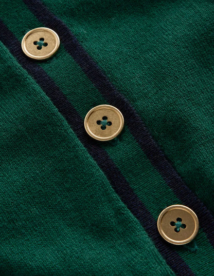 Liz Henley Sweater-Botanical Garden Green