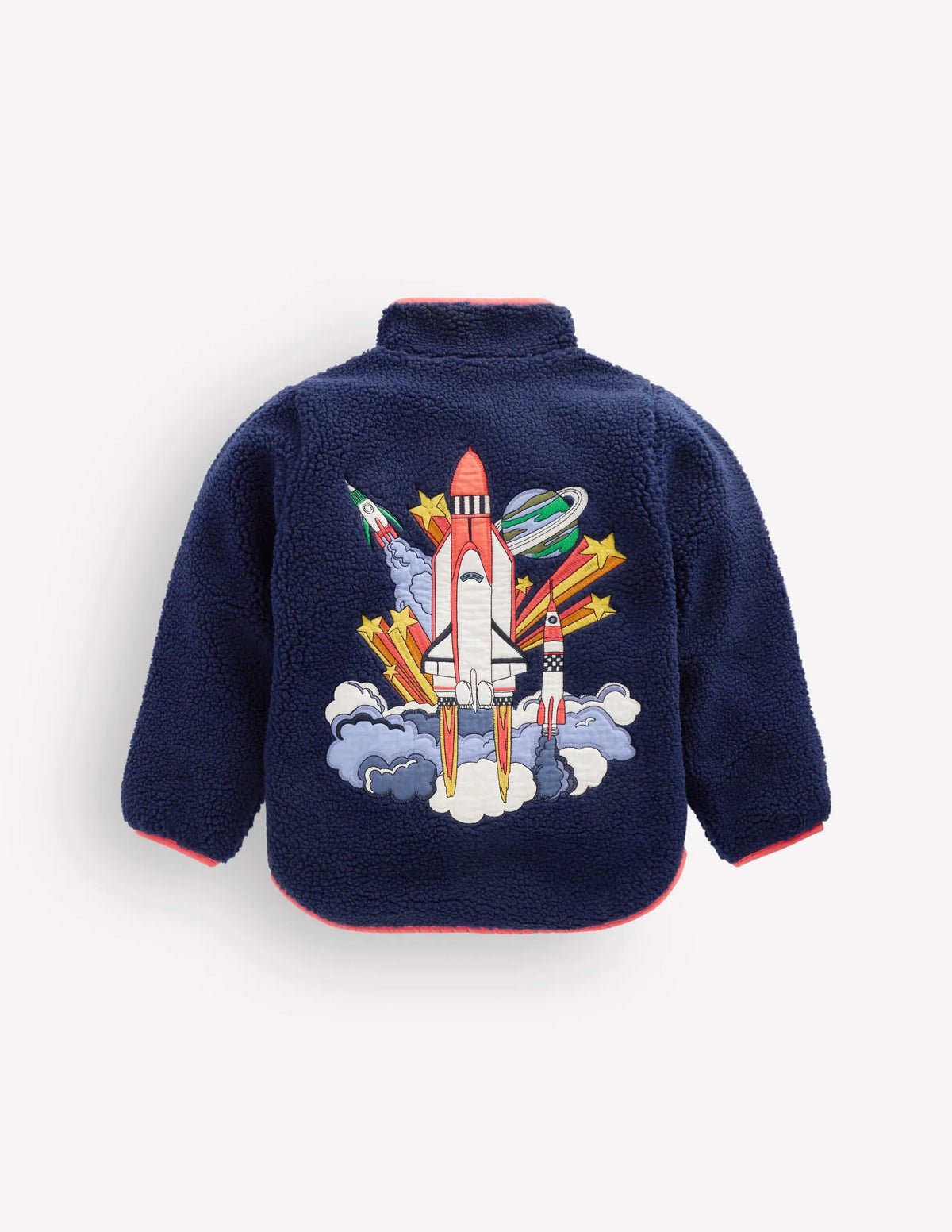 Cosy Borg Jacket-College Navy Space