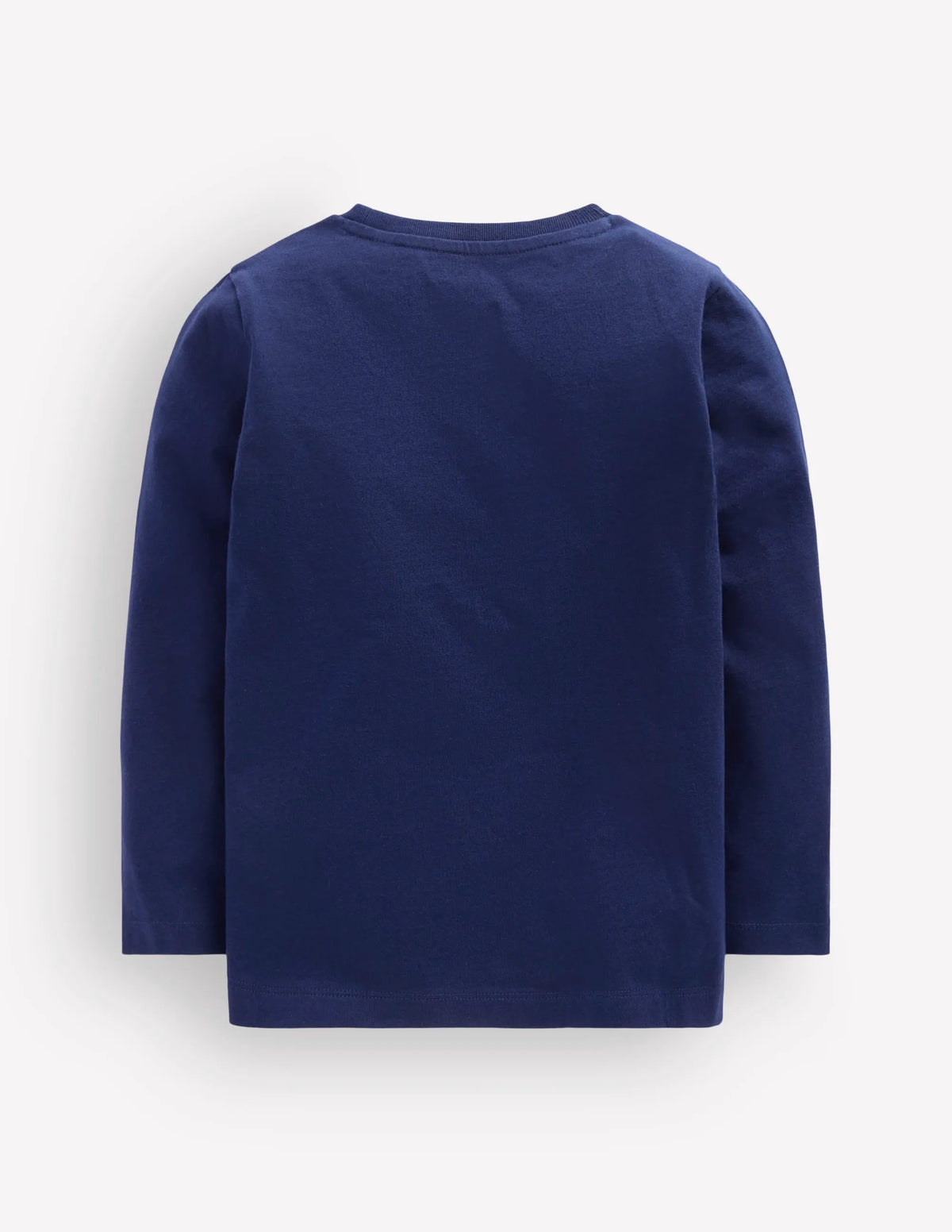 Longsleeve Superstitch T-shirt-College Navy Dinosaur