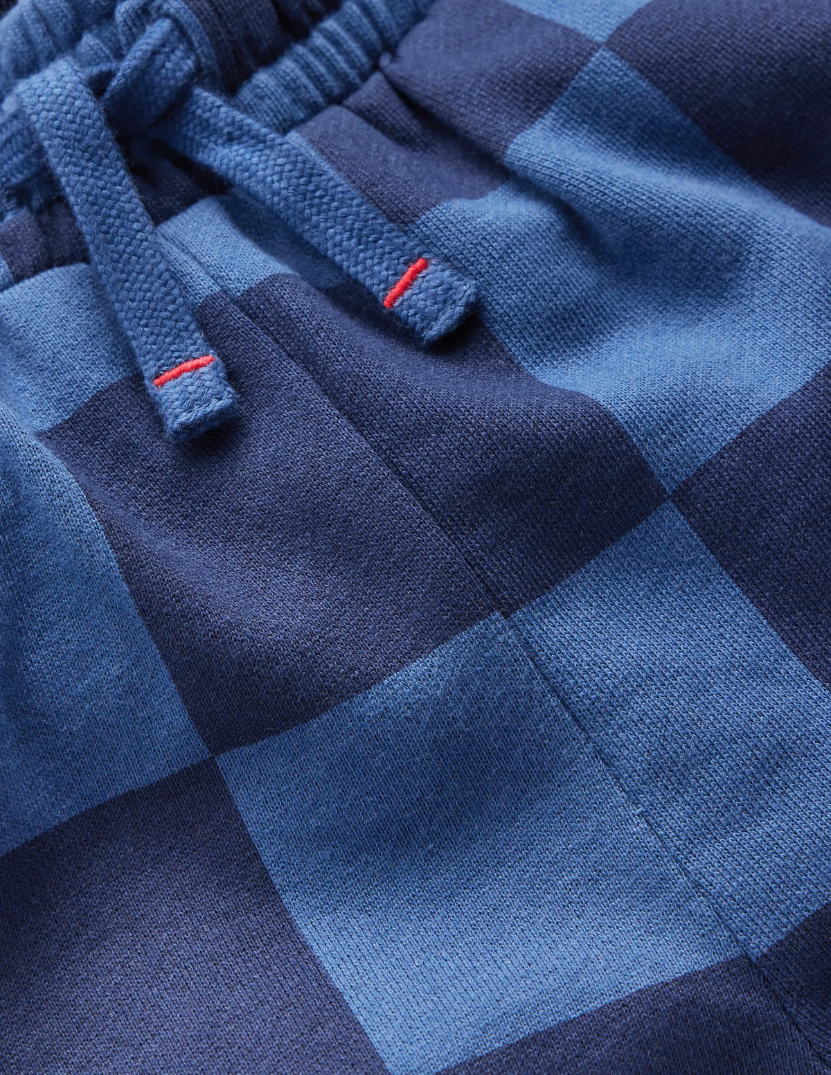 Printed Sweatpants-College Navy / Denim Blue