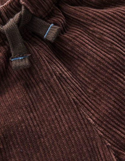 Straight Cord Trousers-Java