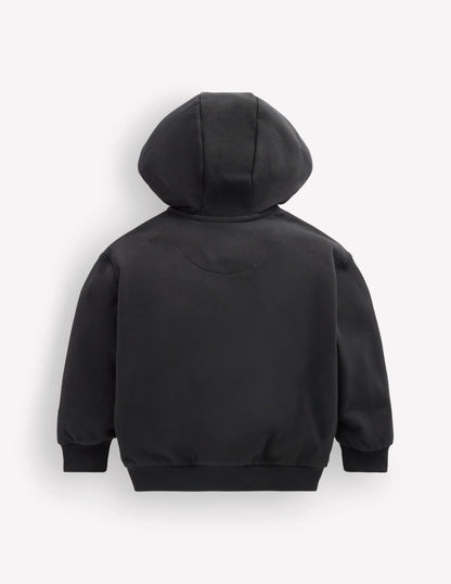 Halloween Glow Hoodie-Shadow Grey Skeleton