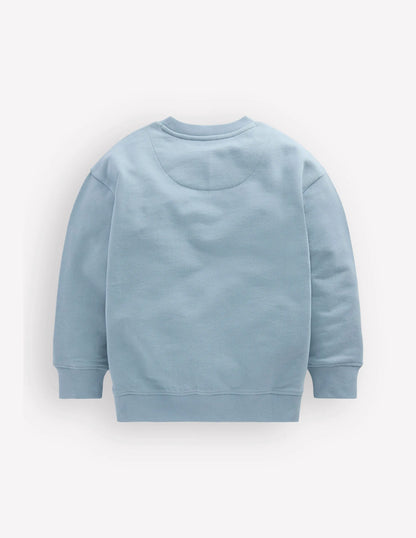Fun Sweatshirt-Seamist Blue Chillies