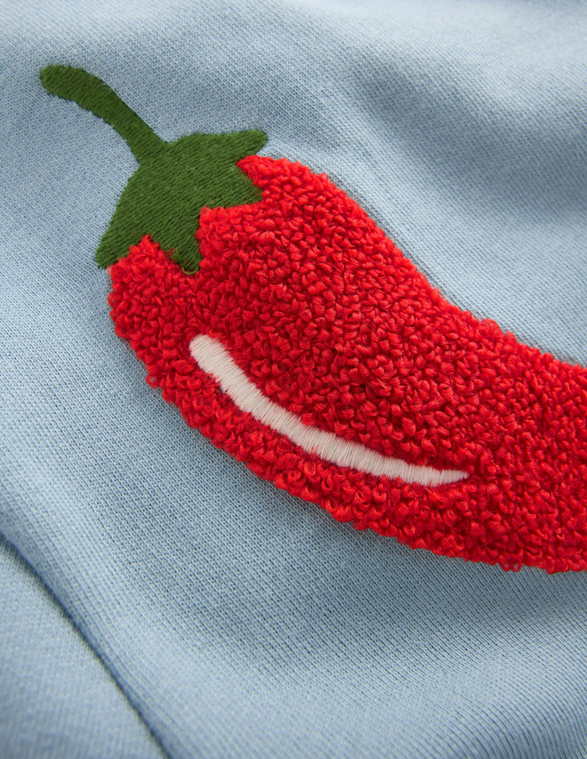Fun Sweatshirt-Seamist Blue Chillies