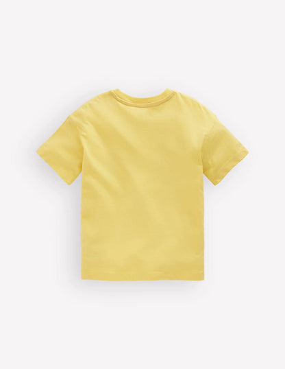 Short Sleeve Badge T-shirt-Sundress Holiday Sunglasses