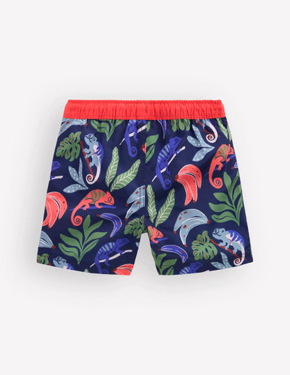 Swim Shorts-Multi Chamelion