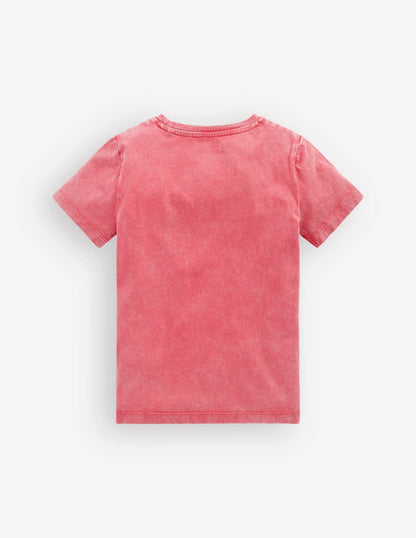 Educational T-shirt-Red Dino