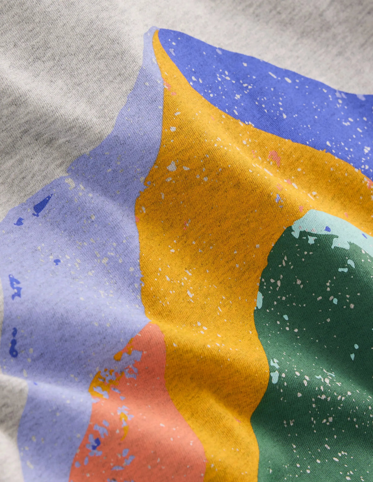 Relaxed Graphic T-shirt-Mountains