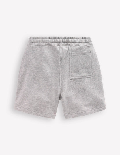 Essential Sweatshorts-GREY MARL