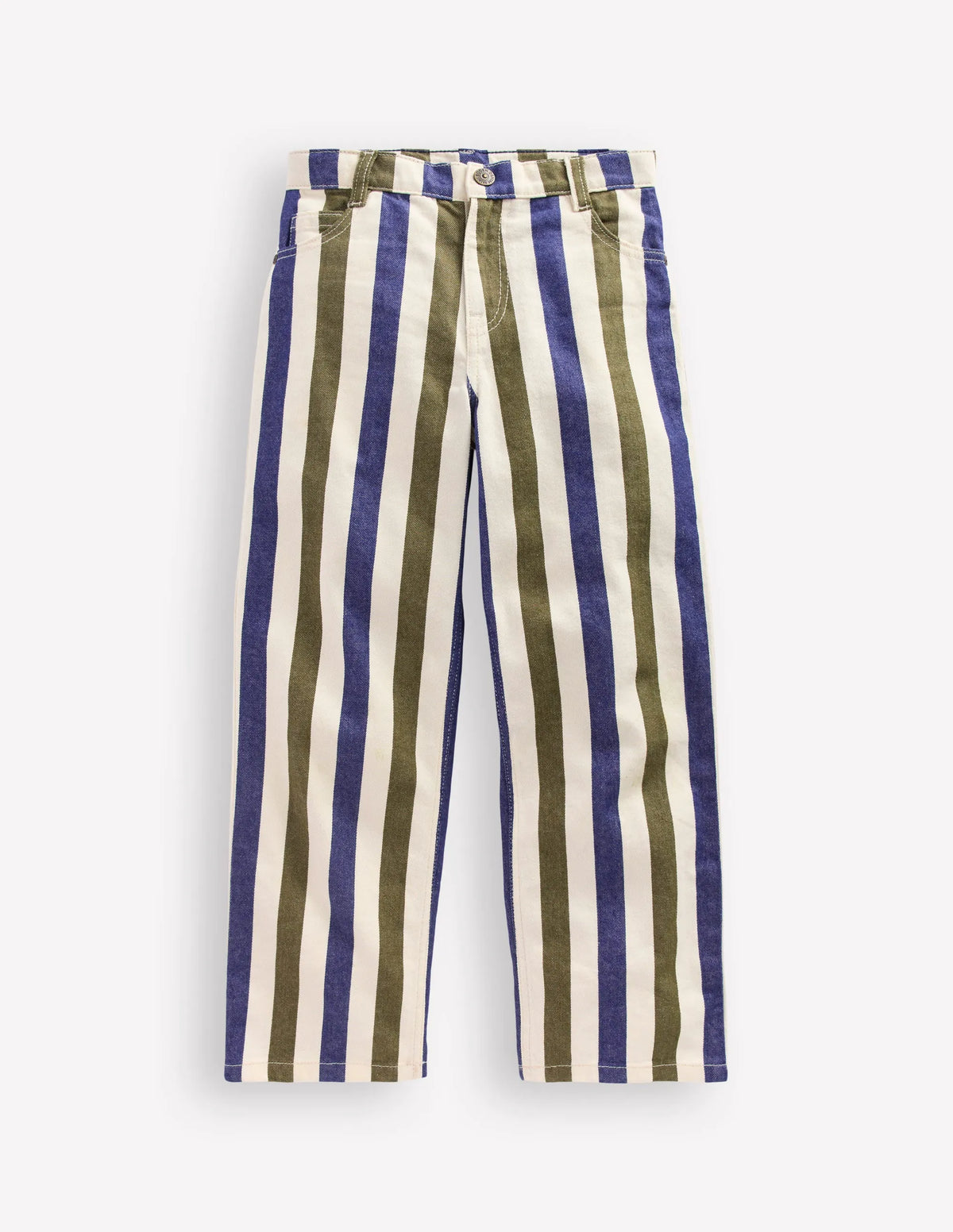 Relaxed Straight Jeans-Surf the Web and Winter Moss