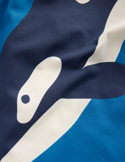 Sun Safe Fun Rash Vest-Swimming Whale