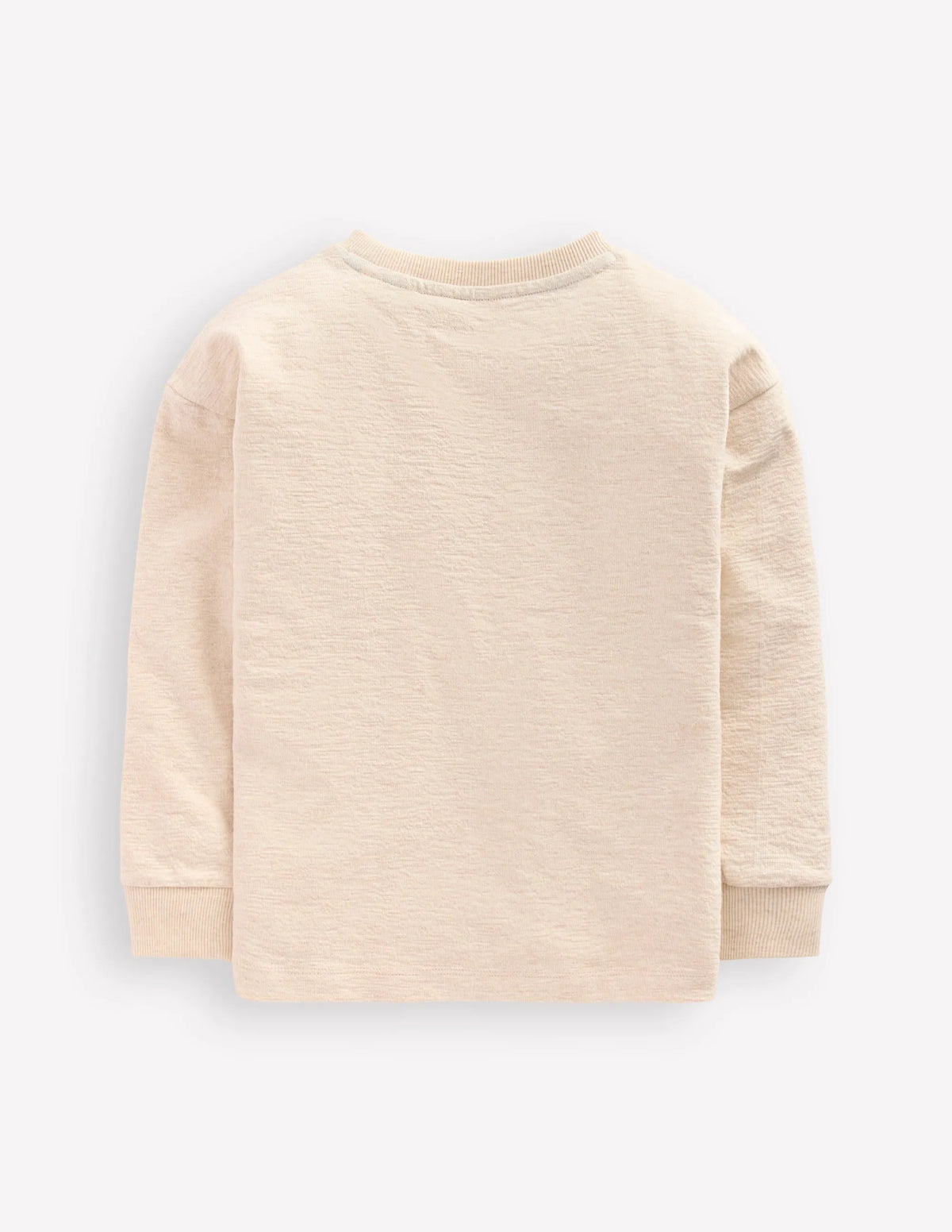 Relaxed Mid-weight T-shirt-Oatmeal Marl