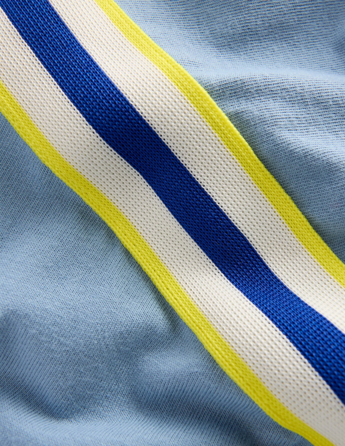 Relaxed Rainbow Tape T-shirt-Regatta Blue