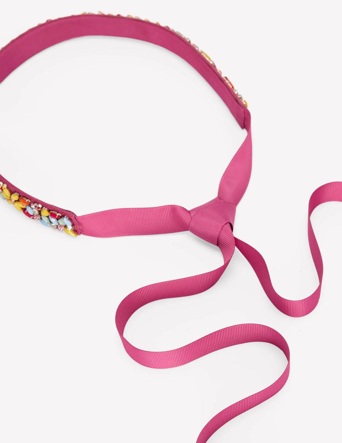 Embellished Party Belt-Pink Parfait