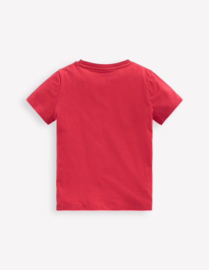 Superstitch T-Shirt-Red Crocodile