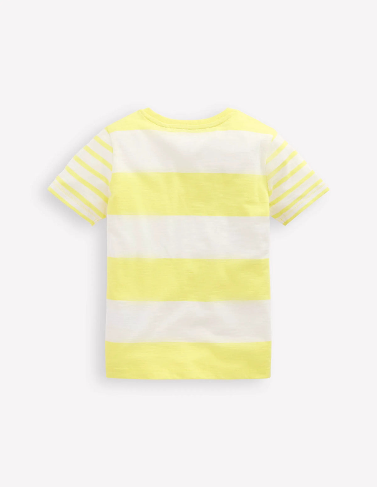 Everyday Short Sleeve T-Shirt-Yellow Hotch sleeve