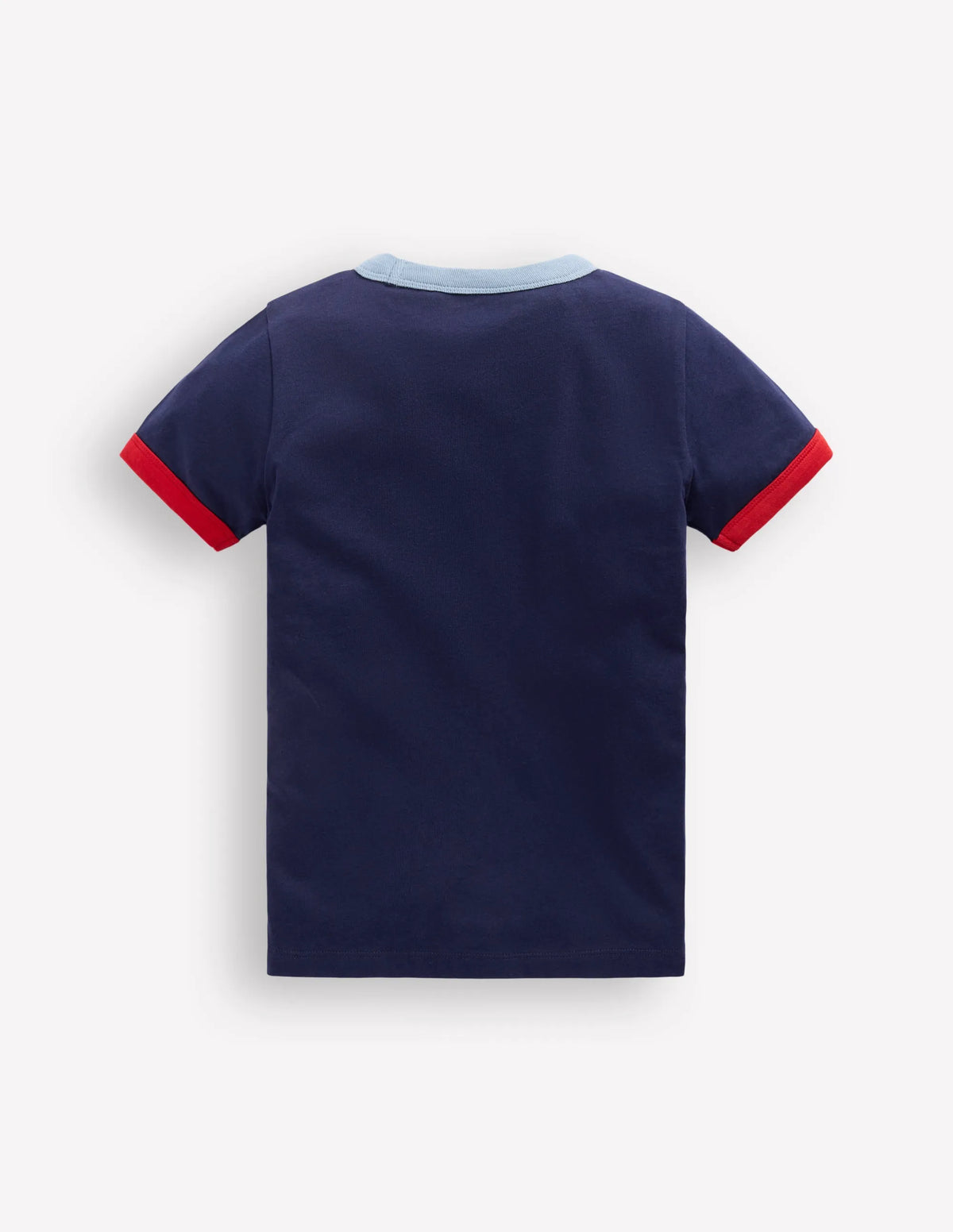 Ringer T-shirt-navy