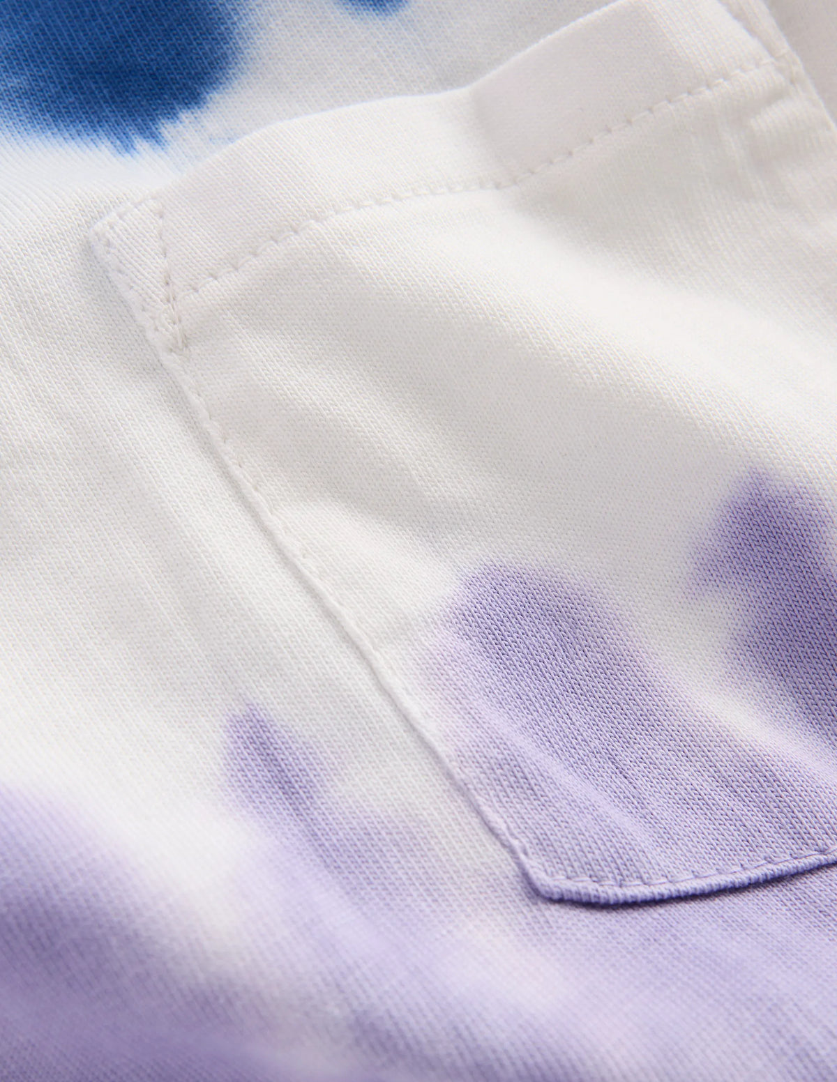 Tie Dye T-shirt-Purple Multi