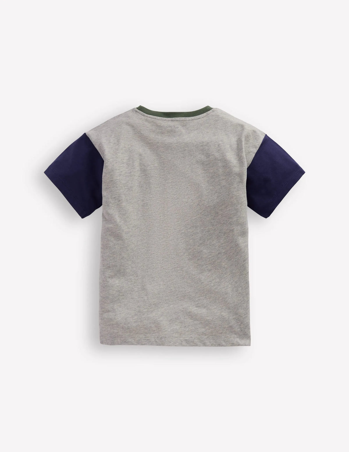 Relaxed Ripstop Pocket T-shirt-Grey Marl