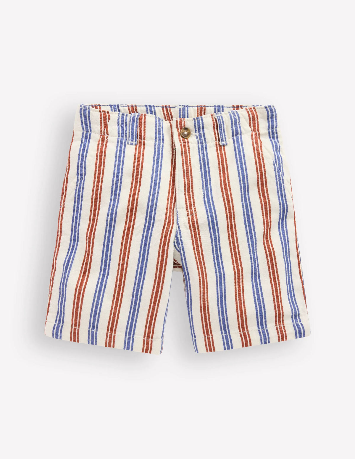 Smart Shorts-Blue and Red Stripe