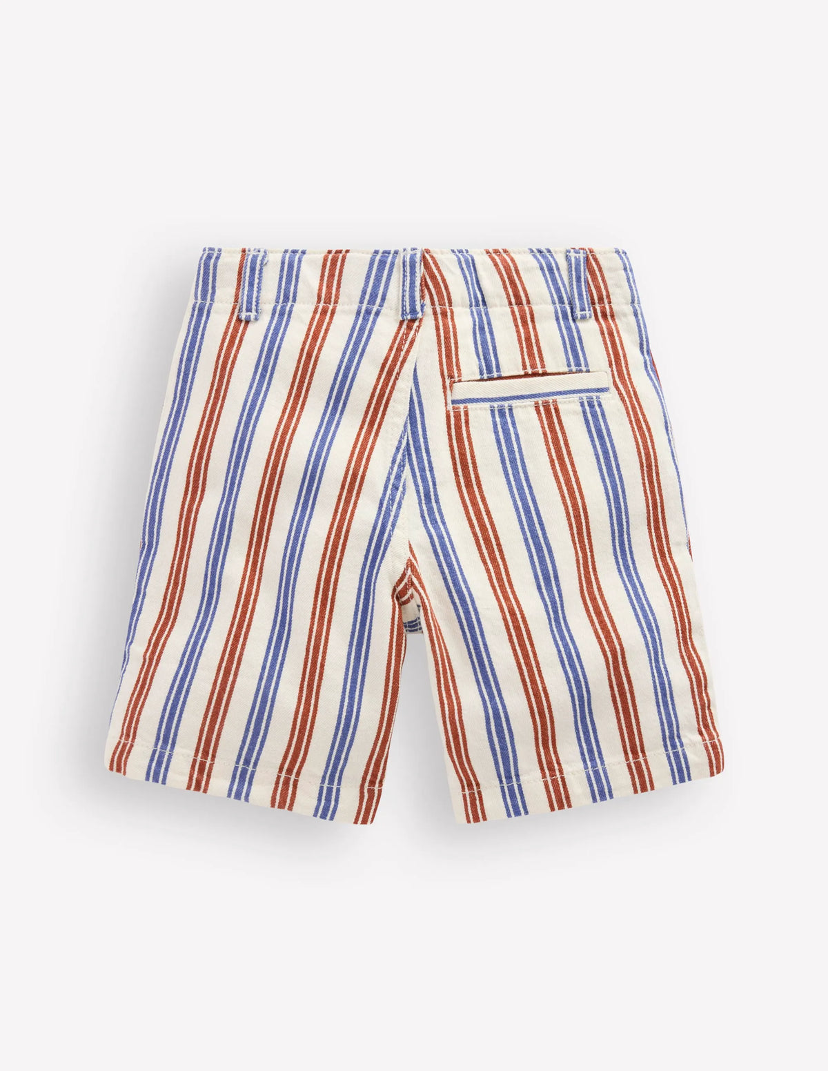 Smart Shorts-Blue and Red Stripe