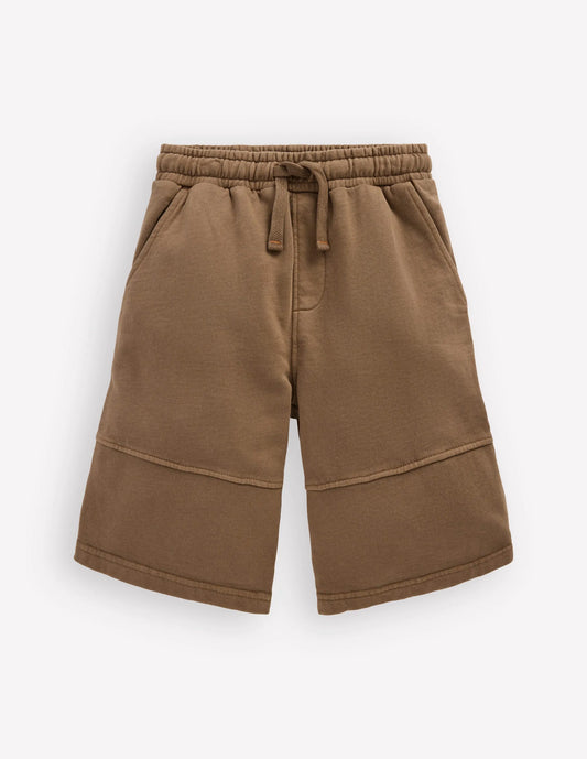 Garment Dye Bermuda Shorts-Neutral