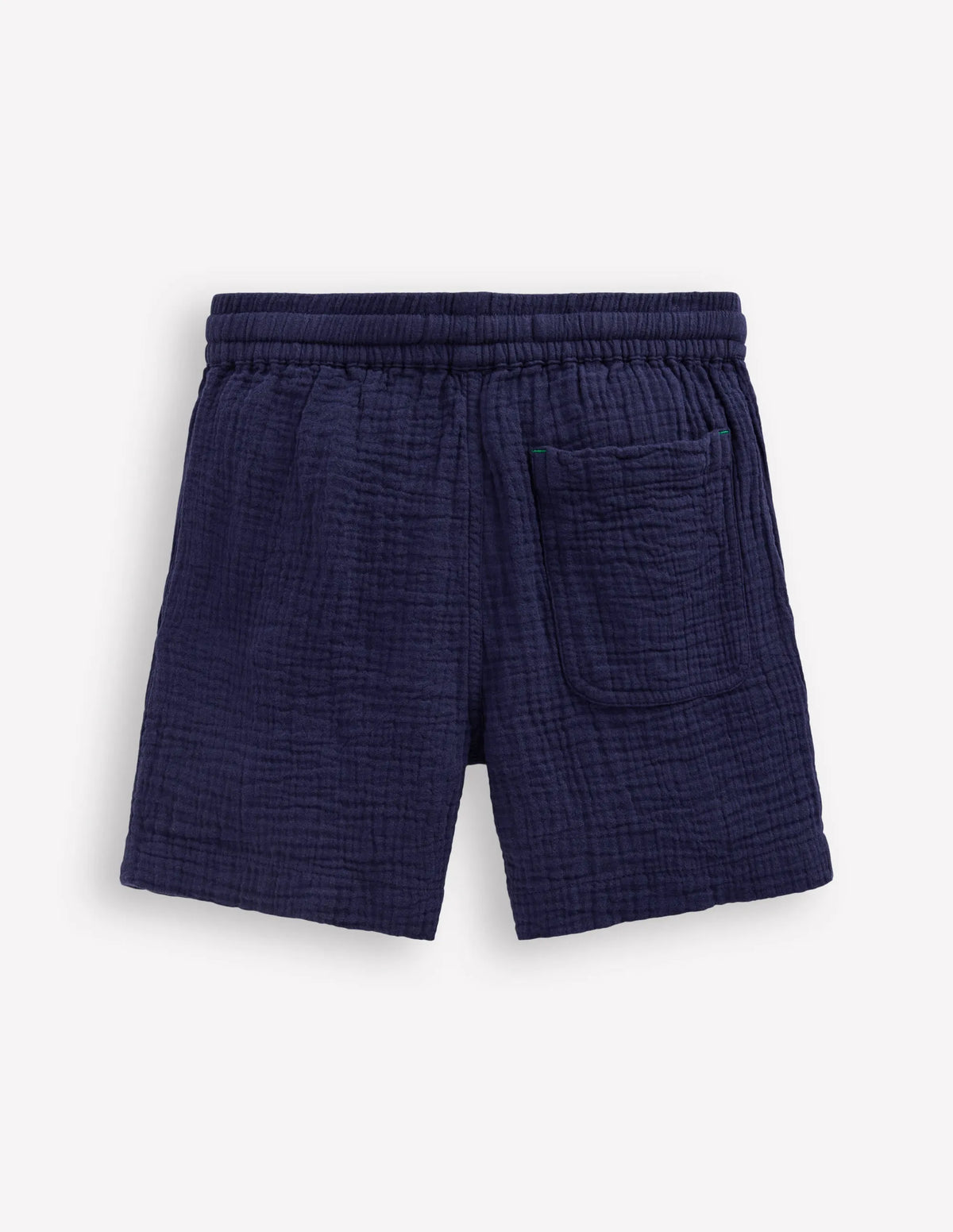Double Cloth Shorts-Navy