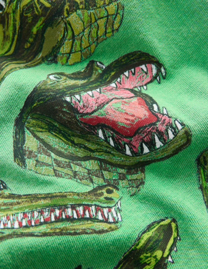 Educational T-shirt-Aloe Green Crocs