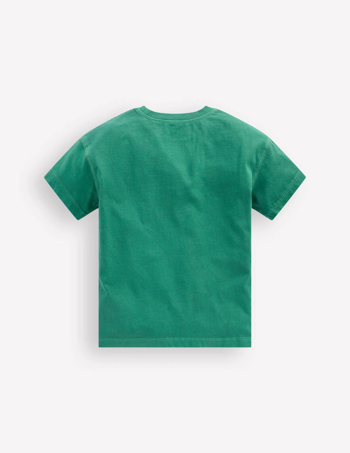 Garment Dye Relaxed T-shirt-Spruce Green