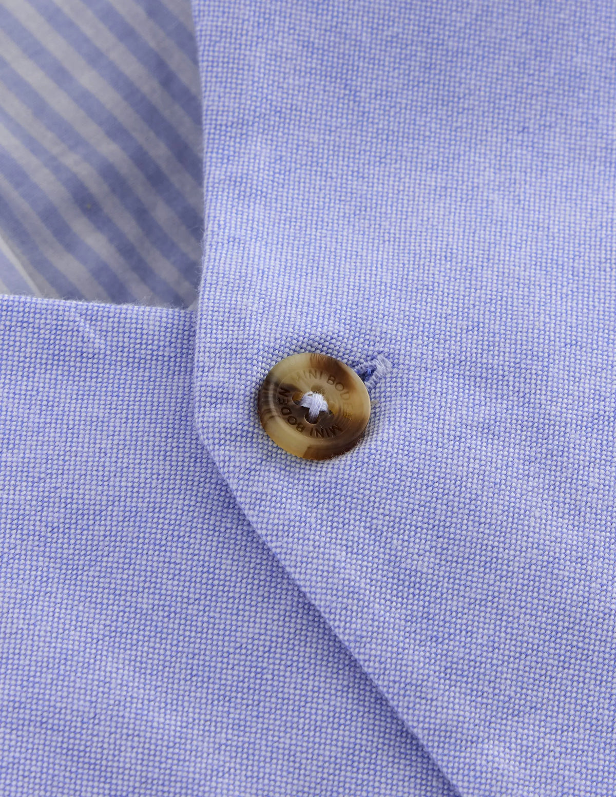 Cotton Oxford Waistcoat-Blue Oxford