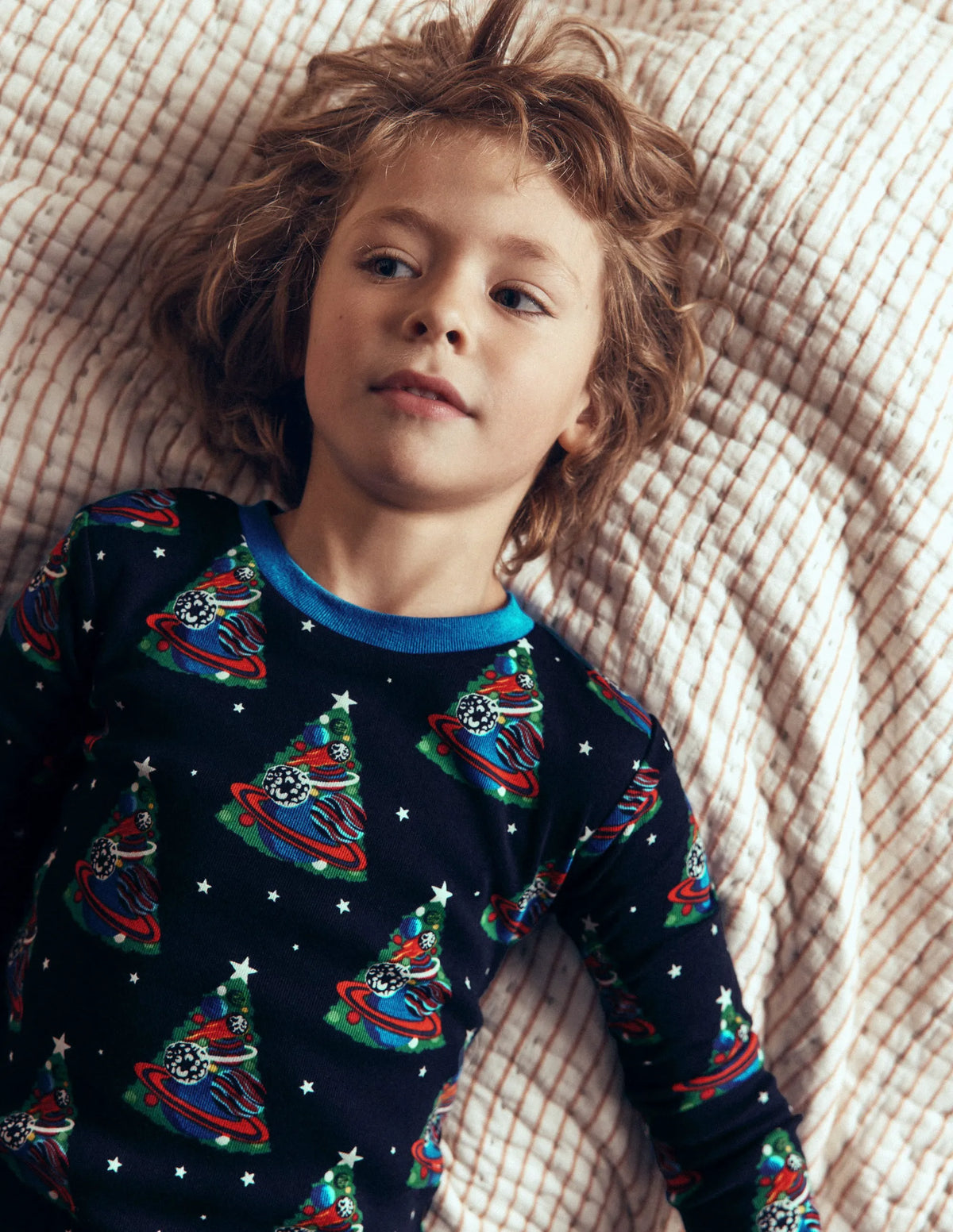 Snug Glow-in-the-dark Pajamas-Solar Christmas Tree