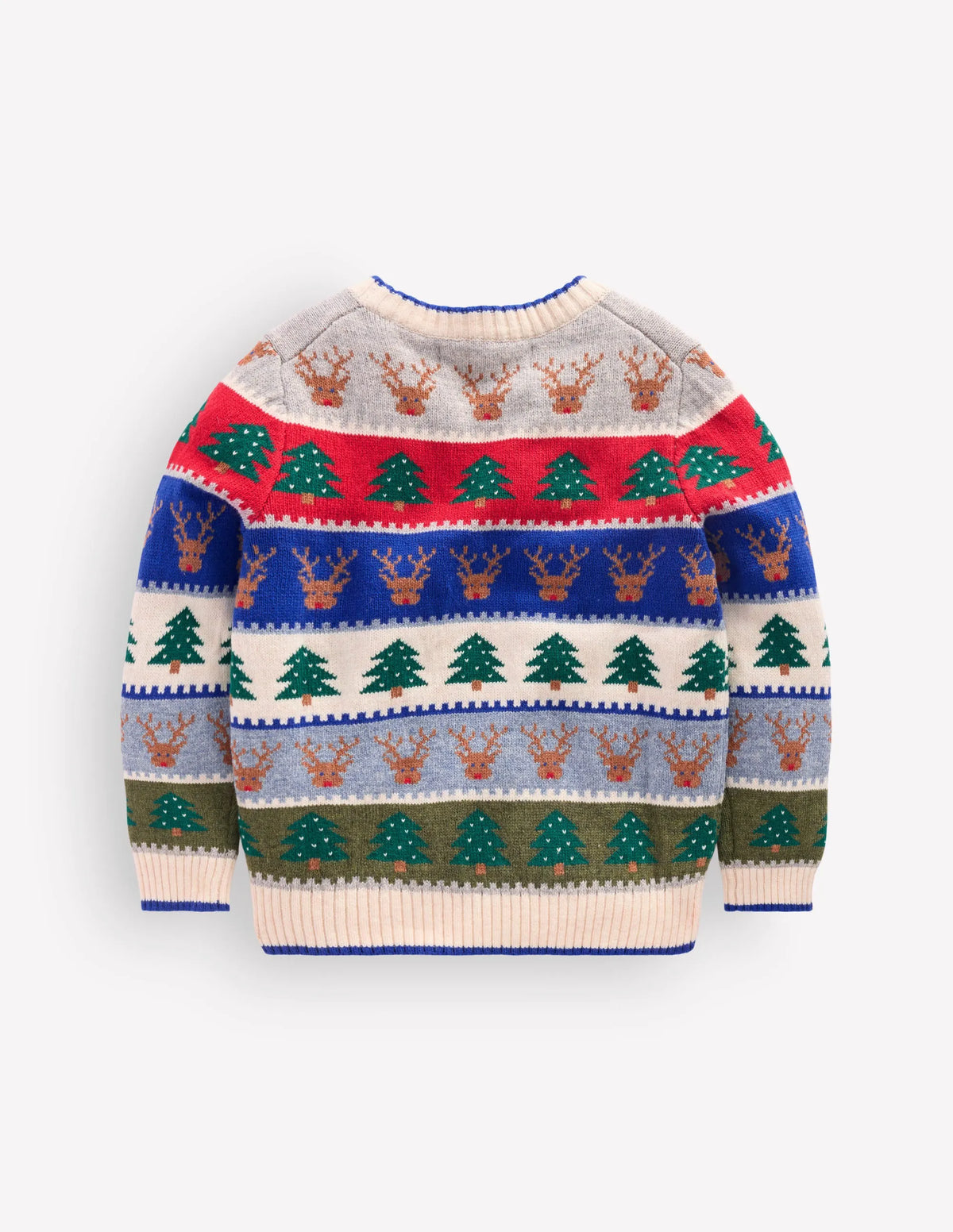 Fair Isle Jumper-Multi Christmas