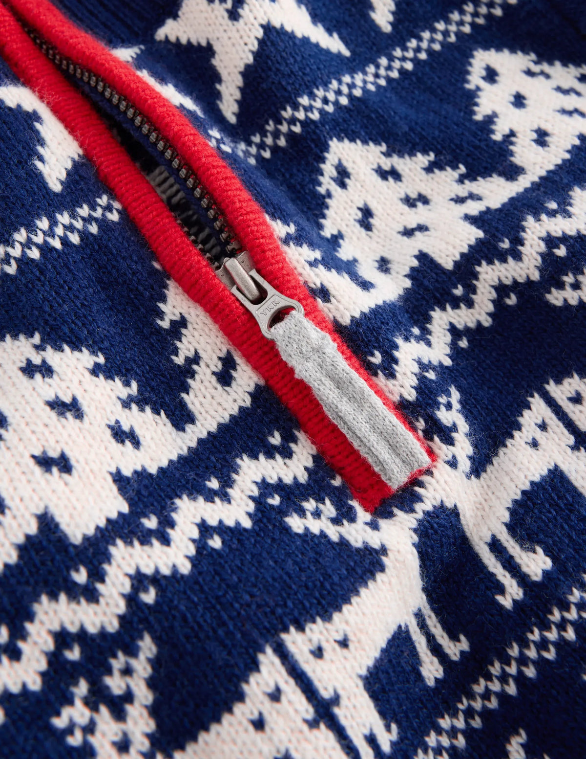 Heritage Half-Zip Sweater-Festive