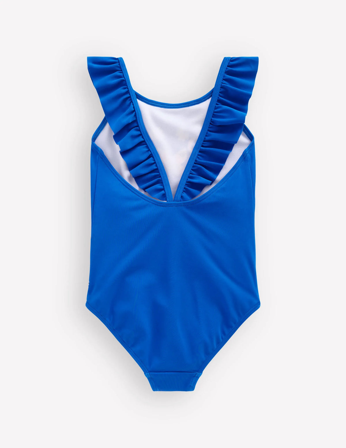 Hallie Frill Strap Swimsuit-Jungle Placement