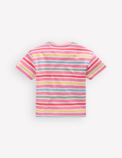 Easy Breton T-shirt-Multi Stripe