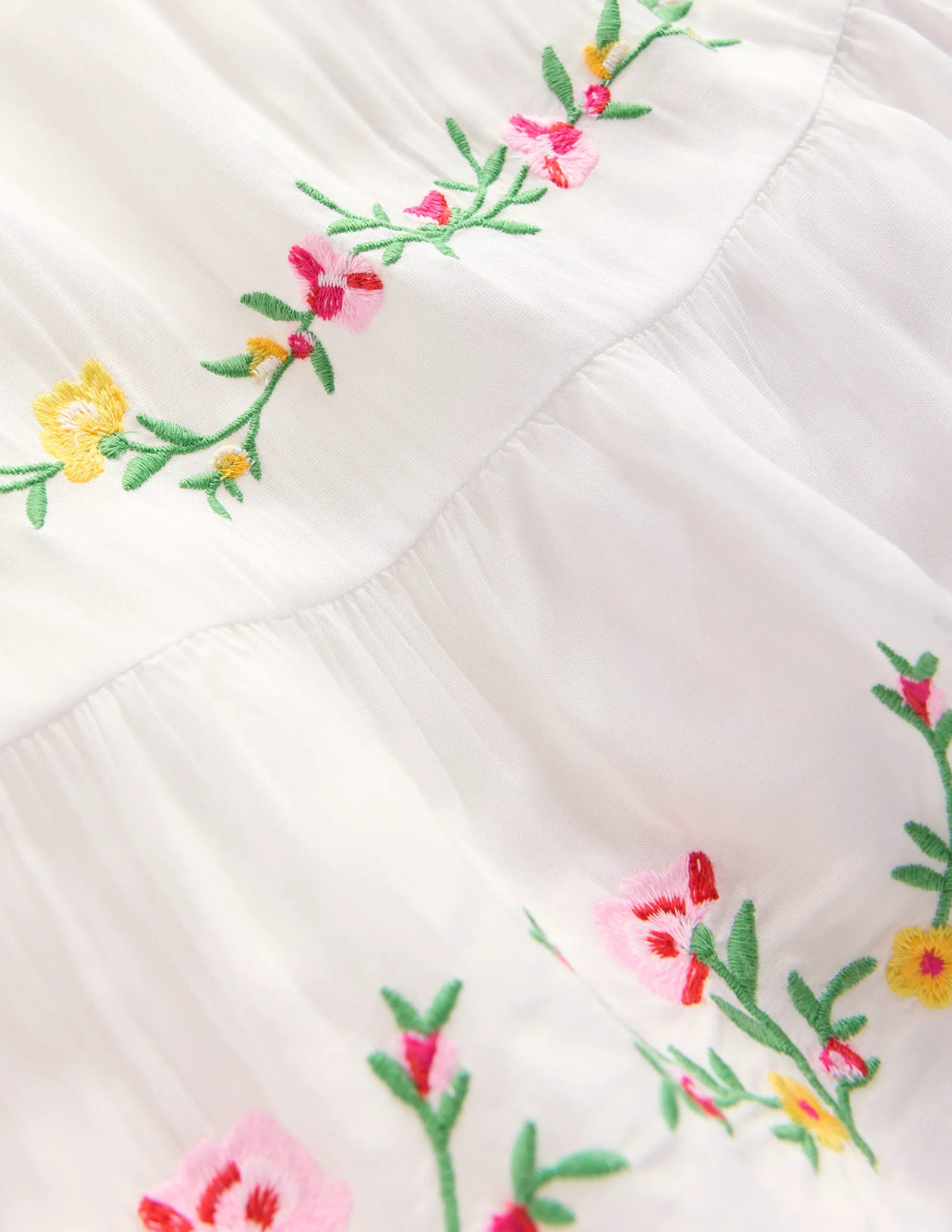 Shirred Bow Back Detail Dress-Soft Ivory