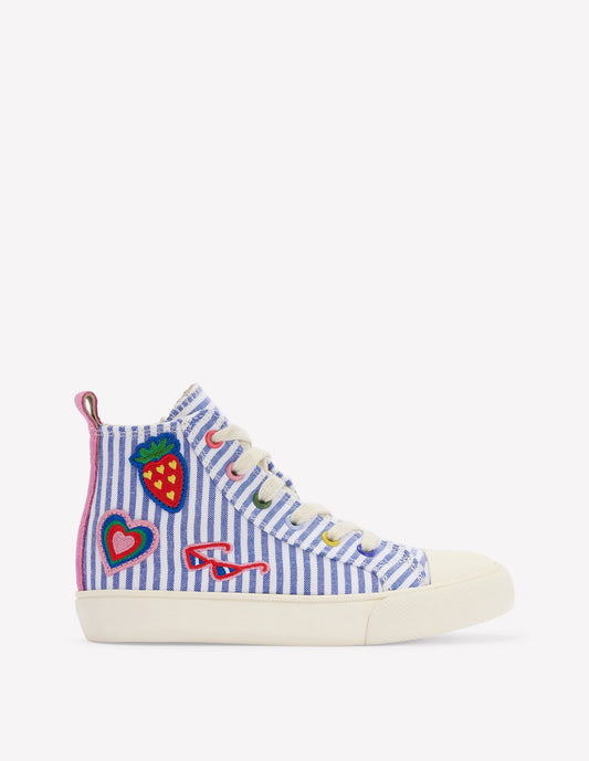 Canvas High Tops-Patches