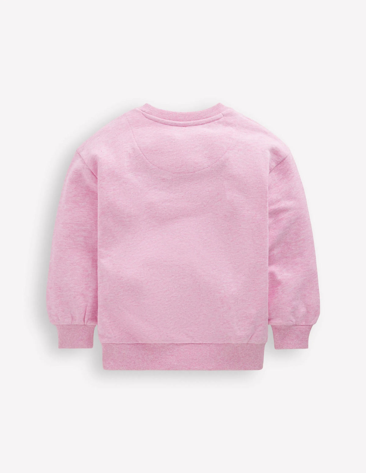 Bobbie Appliqué Sweatshirt-Pink Marl Love