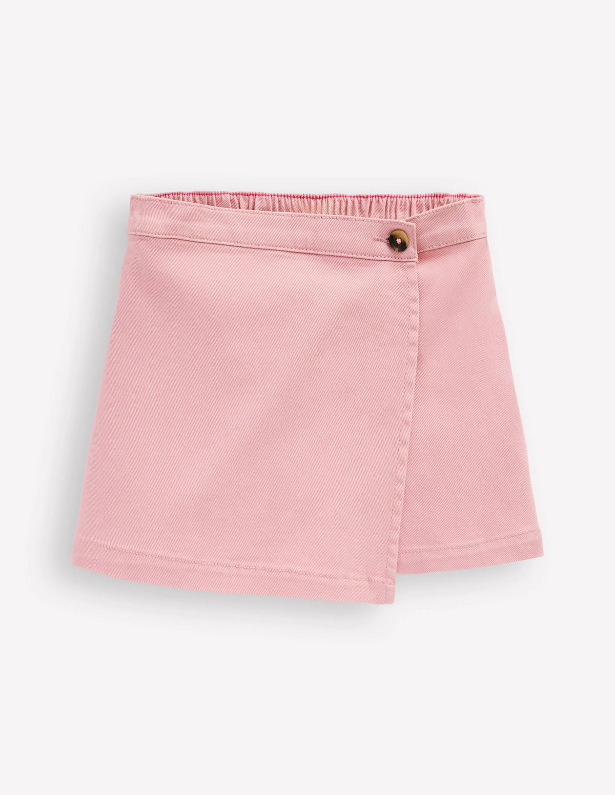 Wrap Woven Skort-Pink