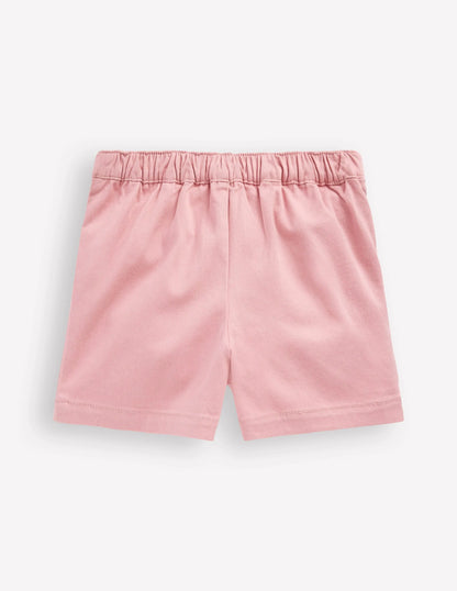 Wrap Woven Skort-Pink
